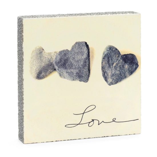 Lost Found Art Block Love Stones image