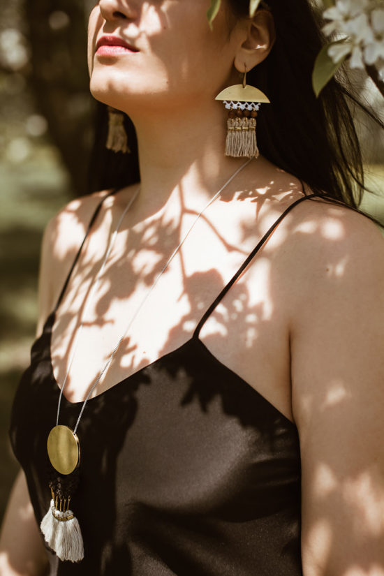 This Ilk Earrings - Oryx