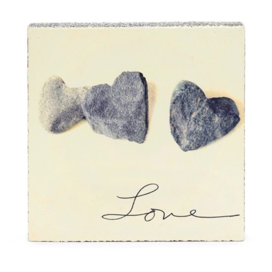 Lost Found Art Block Love Stones image