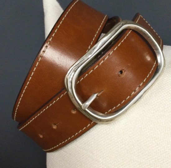 Leather Belt - Jean / Cognac
