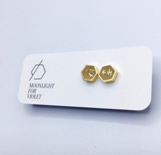 Moonlight for Violet - Studs/Hexagon - Image 6