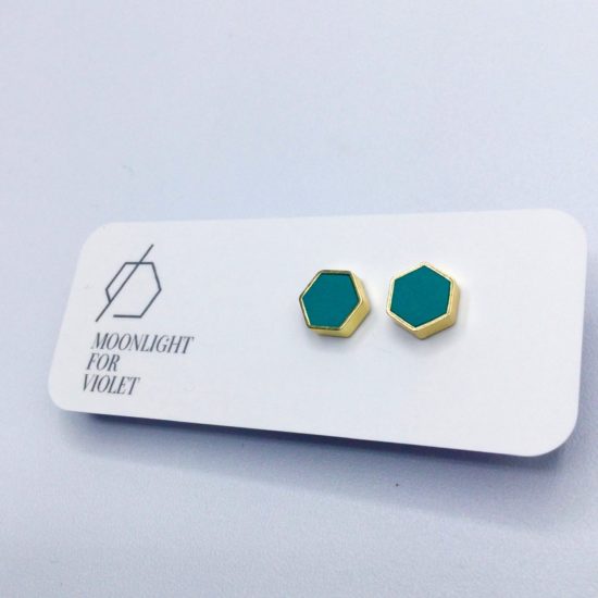 Moonlight for Violet - Studs/Hexagon - Image 4