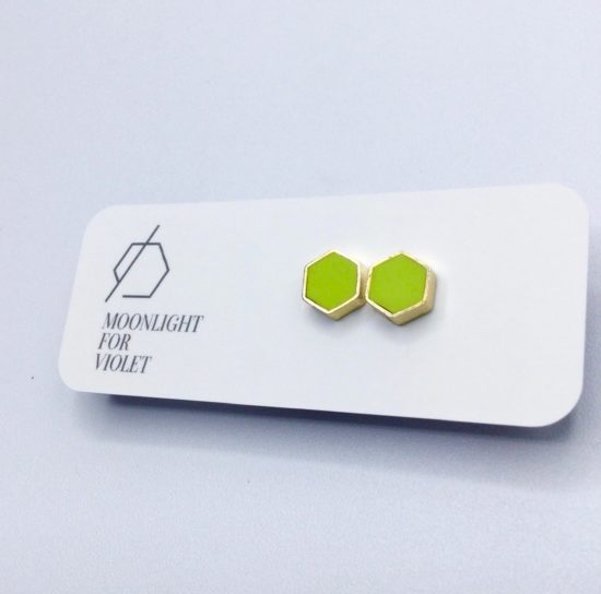 Moonlight for Violet - Studs/Hexagon - Image 5