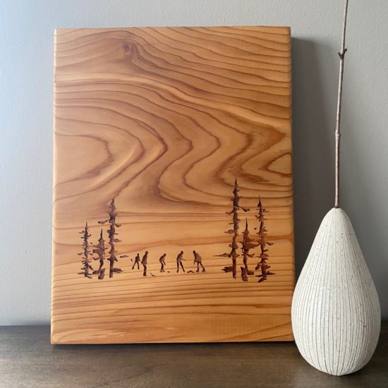Kimberley Francis - Cedar Carving/Big Sky Hockey