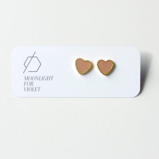 Moonlight for Violet - Studs/Heart - Image 5