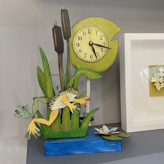 Acme Animal - Clock/Frog