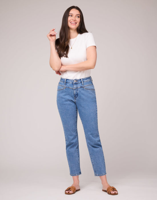 Yoga Jeans - Emily/Classic Rise/Blue Orchid - Image 4