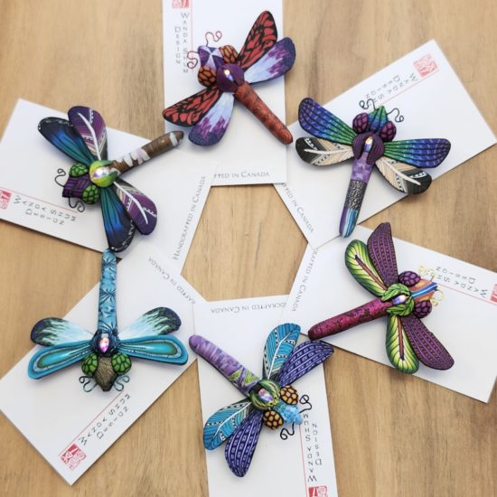 Wanda Shum - Dragonfly Brooch