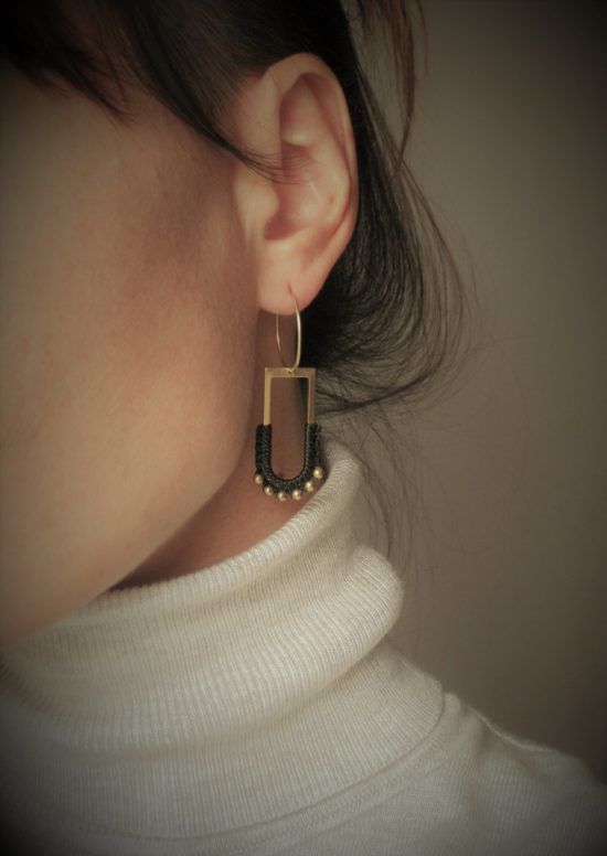 Raiz Macrame - Earrings / Bia