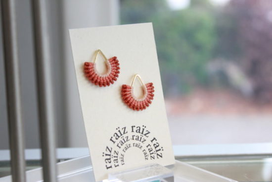 Raiz Macrame - Earrings / Ibeyi - Image 2