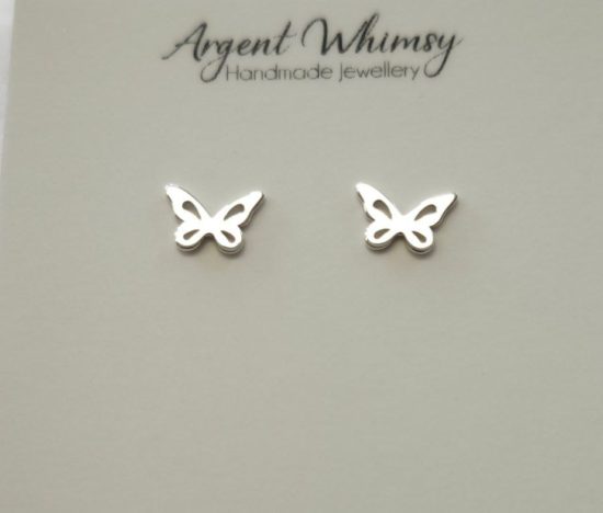 Argent Whimsy  - Earrings / Studs ​- Butterfly