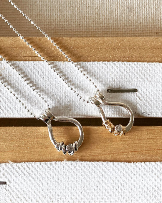 Joy Annett - Small Tear Shaped Necklace