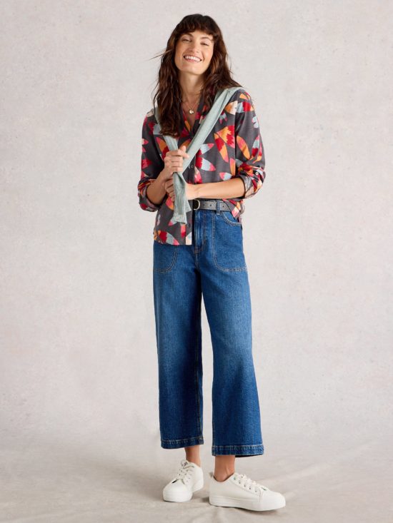 White Stuff - Top / ANNIE JERSEY SHIRT (Grey PR)