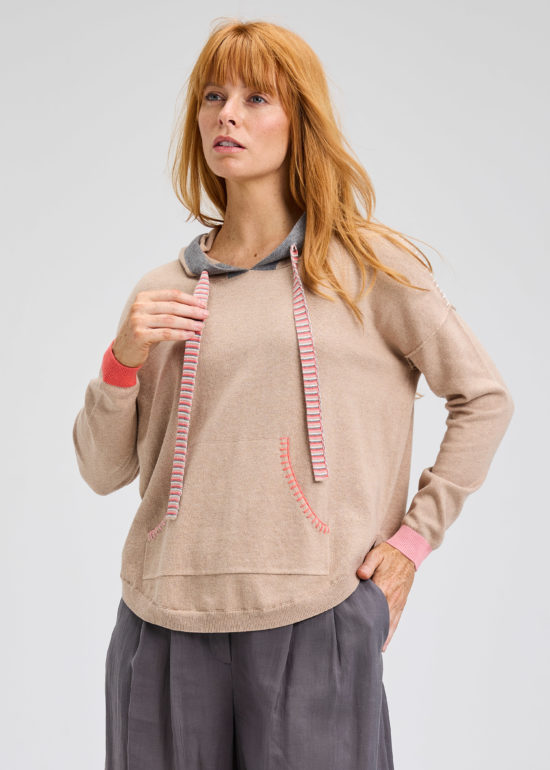 Zaket and plover - ZP7509U / Joey Pocket Hoodie (OAT)