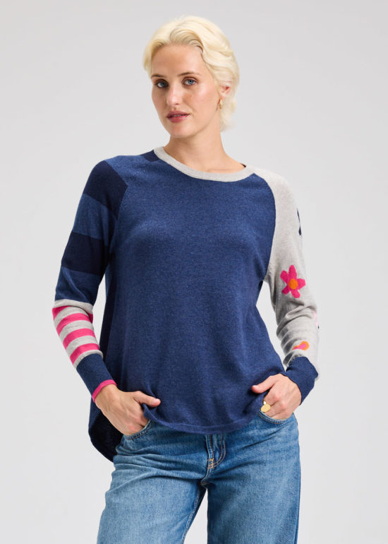 Zaket and Plover - ZP7541U / My Happy Sweater (DENIM)