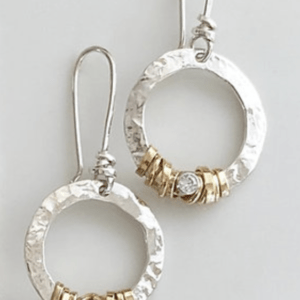 Joy Annett - Earrings / Sparkle Circle