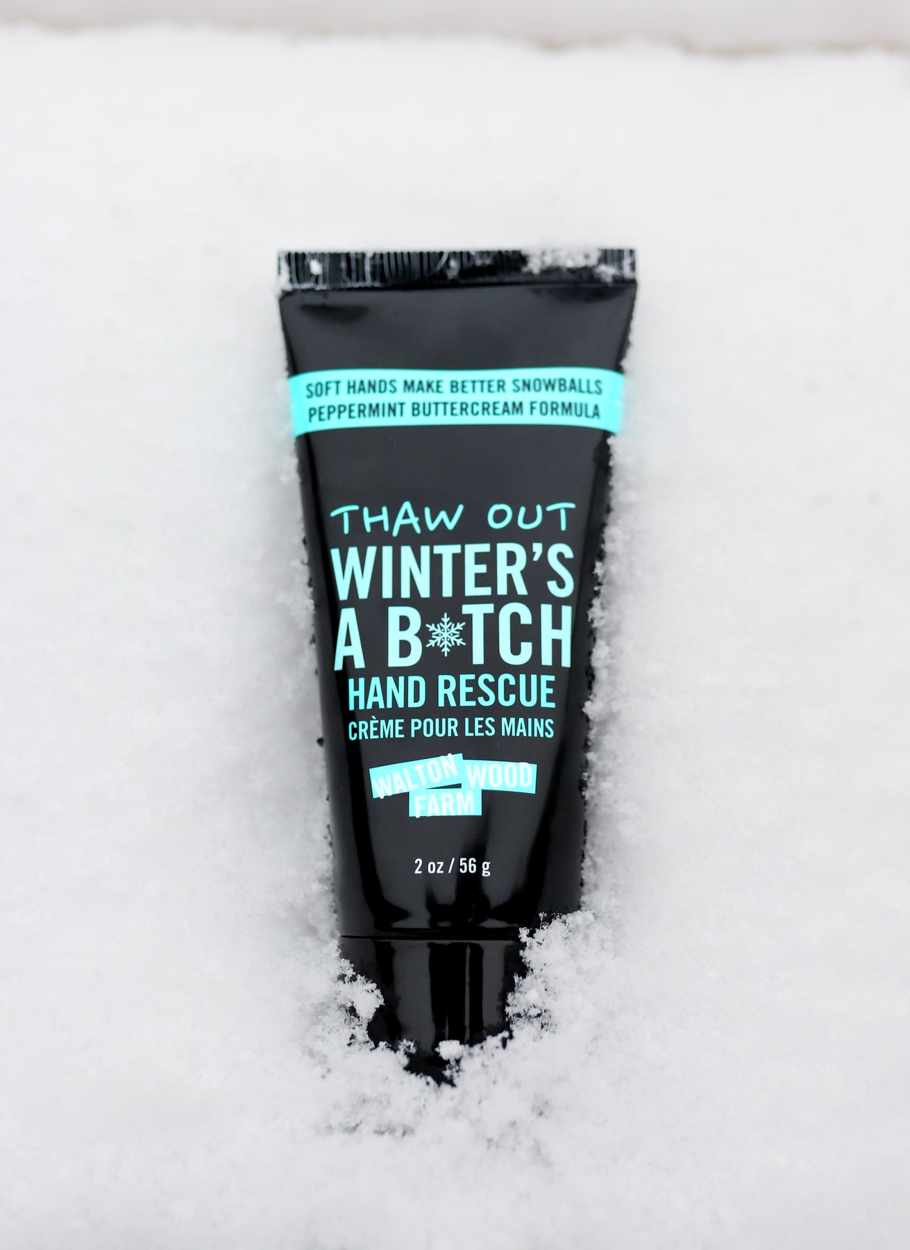 Walton Wood Farm - Hand Rescue Tube / Winter's a B-TCH | Curiosities Gift Shop | Walton Wood Farm - Hand Rescue Tube / Winter's a B-TCH