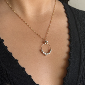 Orange Avocado - Necklace / Drift Collection- Nugget 20”