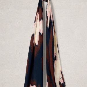 White Stuff - Scarf / SOPHIE PRINTED (Brown PR)