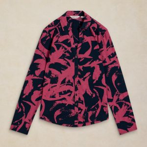 White Stuff - Top / Annie Jersey Shirt (Pink Mlt)