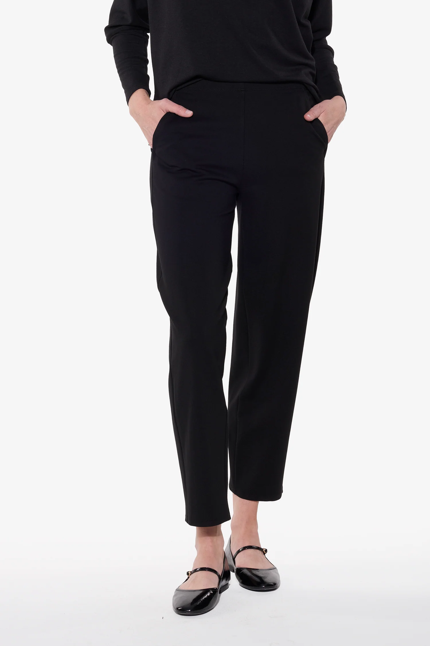 Brenda Beddome - Pant / Slip On Barrel (Black) | Curiosities Gift Shop | Brenda Beddome - Pant / Slip On Barrel (Black)
