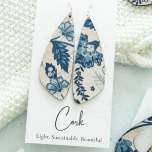 Hello Lovely Cork - Earrings / Small Wing