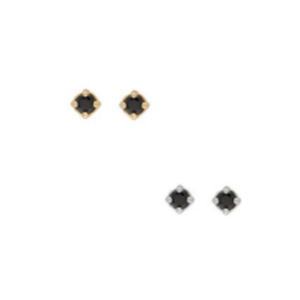 Sarah Mulder - Earrings / Cassie Studs (Onyx)