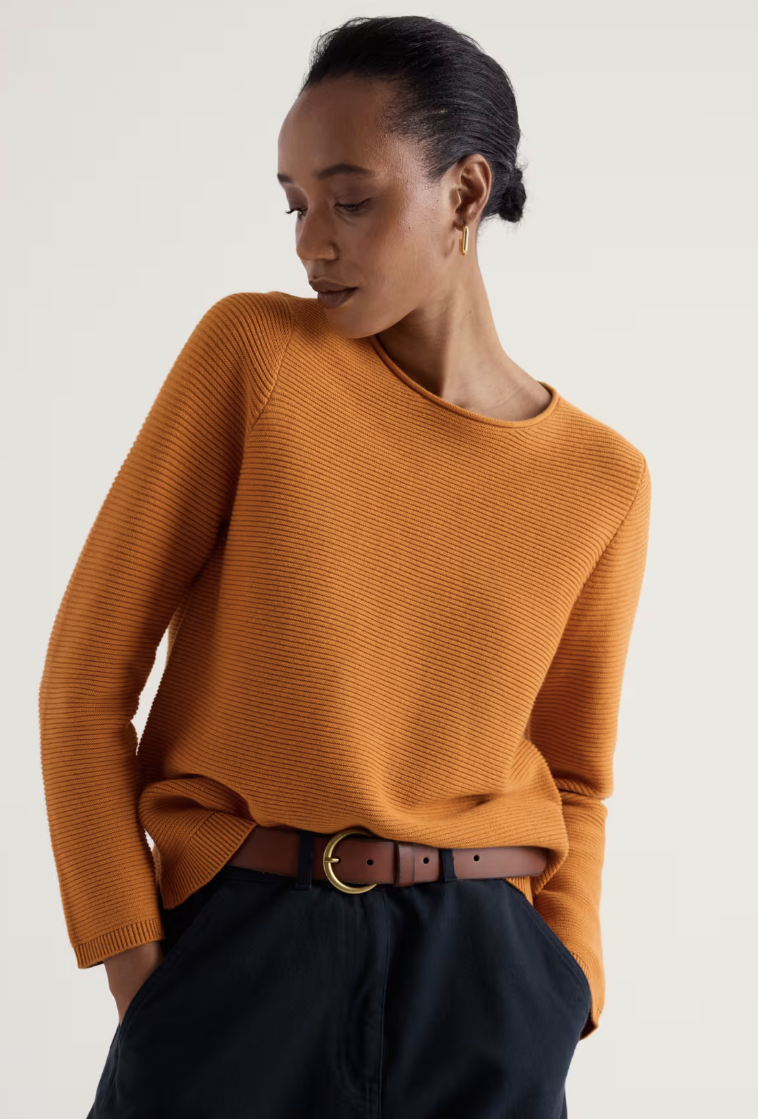 Seasalt - Sweater / Makers Jumper - Amber | Curiosities Gift Shop | Seasalt - Sweater / Makers Jumper - Amber