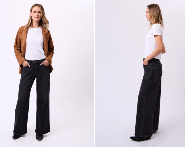 Yoga Jeans - Lily Wide / Ashwood | Curiosities Gift Shop | Yoga Jeans - Lily Wide / Ashwood