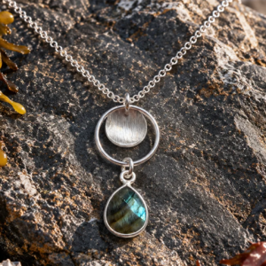Curiosities Gift Shop - Jewellery, Clothing, Gifts & More! | Curiosities Gift Shop | Made in Canada Elizabeth Burry - Necklace / Myra - Labradorite