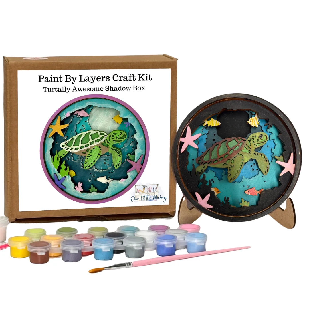 Our Little Makery - Turtally Awesome Kit | Curiosities Gift Shop | Our Little Makery - Turtally Awesome Kit