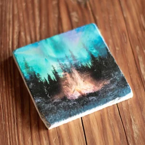 Cedar Mountain - Marble Coaster / Aurora Fire